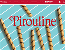 Tablet Screenshot of pirouline.com